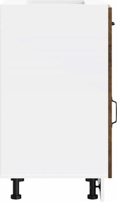 vidaXL ντουλάπι βάσης κουζίνας Kalmar Καπνιστή δρυς Επεξεργασμένο Ξύλο