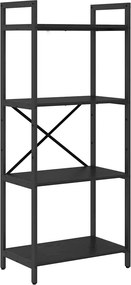 vidaXL Ράφι Βιβλίων 4 επιπέδων 56 x 34 x 133,5 εκ Επεξεργασμένο Ξύλο