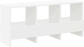 vidaXL Ράφι Περιοδικών Λευκό 102 x 30 x 45 εκ.