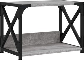 vidaXL Βάση Εκτυπωτή 2 Επιπέδων Γκρι Sonoma 44x26x31,5 εκ Επεξ. Ξύλο