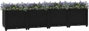 vidaXL Ζαρντινιέρα 160 x 40 x 38 εκ. από Πολυπροπυλένιο
