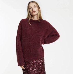 Πουλόβερ με μείγμα αλπακά, Signature LYNE