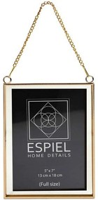 Κορνίζα FAM715 15x20cm Gold Espiel Metal