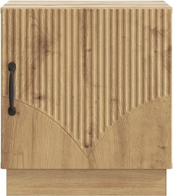 vidaXL Κομοδίνο 2 τμχ. Artisian Δρυς 43 x 34,5 x 47 εκ.
