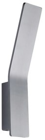 Φωτιστικό Τοίχου ZD80036LEDGY Grey Aluminium