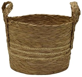 Καλάθι Ψάθινο 00.06.67539 26x22cm Natural-Ecru Mat