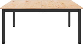vidaXL Τραπεζάκι σαλονιού Φυσικό 100 x 100 x 45 cm