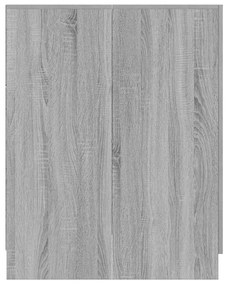 vidaXL Ντουλάπι Πλυντηρίου Γκρι Sonoma 71 x 71,5 x 91,5 εκ.