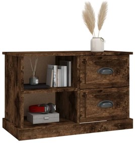 vidaXL Έπιπλο Τηλεόρασης Καπνιστή Δρυς 73x35,5x47,5 εκ. Επεξ. Ξύλο