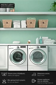 Stewehome Σετ 2 τεμαχίων βαμβακερών μαξιλαροθήκων 50x70 με σχέδιο 50x70 cm