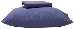 Σεντόνια Fashion 3 Με Λάστιχο (Σετ 4τμχ) Night Blue Anna Riska Queen Size 160x245cm 100% Βαμβακοσατέν