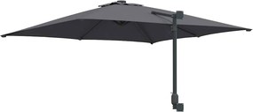 vidaXL Ομπρέλα Κήπου Ανθρακί 248,5 x 247,5 x 160 εκ.