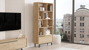 Βιβλιοθήκη Καρυδί ITAL 83.9x29.5x175.6