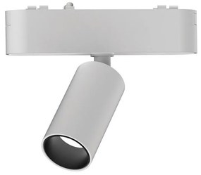 Σποτ Μαγνητικής Ράγας Bisqit VK/04469/TR/W/DW/S 40V Ultra Slim LED 4W 2700K-6000K 234lm 24° CRI>90 IP20 White VKLed