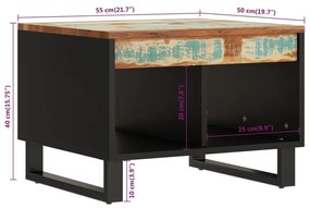 ΤΡΑΠΕΖΑΚΙ ΣΑΛΟΝΙΟΥ 55 X 50 X 40 ΕΚ. ΑΠΟ ΜΑΣΙΦ ΑΝΑΚΥΚΛΩΜΕΝΟ ΞΥΛΟ 352879