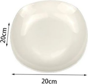 Πιάτο Φαγητού Κεραμικό 20cm SDS-24600