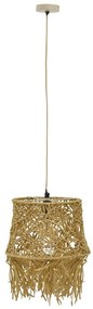 Φωτιστικό Οροφής Rapom 311-000002 Φ25x95cm 1xE27 10W Natural Inart