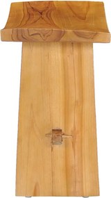 vidaXL Σκαμπό από Μασίφ Ξύλο Teak