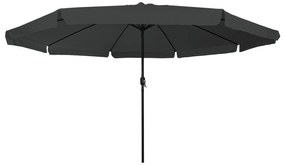 vidaXL Ομπρέλα Κήπου ø395x245 εκ Ανθρακί