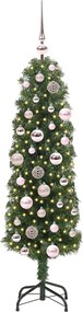vidaXL Τεχνητό Χριστουγεννιάτικο Δέντρο με 150 LED Πράσινο 120 cm