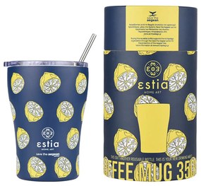 Θερμός Coffee Mug 350ml Estia Home Art Save the Aegean Citrus Infusion 01-22952