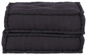 Modular Pouffe Anthracite 70x70x36 ύφασμα 4019027