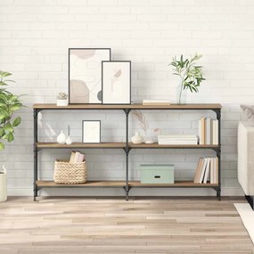 vidaXL Τραπέζι κονσόλας Artisan Oak 150 x 29 x 75 εκ