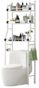 Επιδαπέδια Ραφιέρα Μπάνιου Μεταλλική