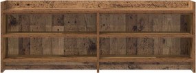 vidaXL Ντουλάπι TV 130 x 33 x 47 cm Παλαιωμένο ξύλο