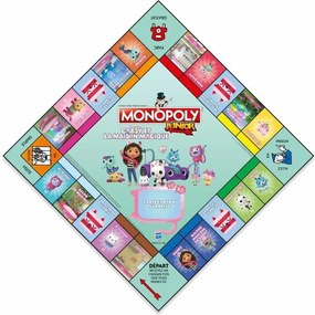 Επιτραπέζιο Παιχνίδι Winning Moves Monopoly Junior Gabby and the Magic House