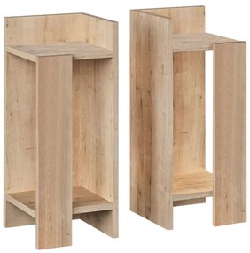 ΚΟΜΟΔΙΝΟ ELOS MEGAPAP ΣΕΤ 2 ΤΕΜΑΧΙΩΝ ΧΡΩΜΑ SAPPHIRE OAK 25X27X60ΕΚ.