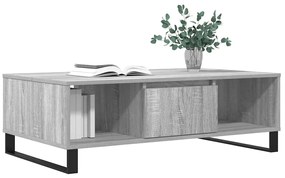 vidaXL Τραπεζάκι Σαλονιού Γκρι Sonoma 104x60x35 εκ. Επεξεργασμένο Ξύλο