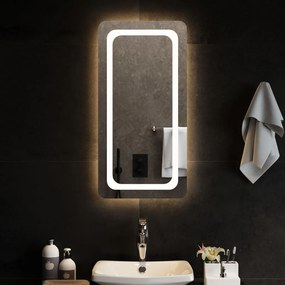 vidaXL Καθρέφτης Μπάνιου με LED 40x80 εκ.