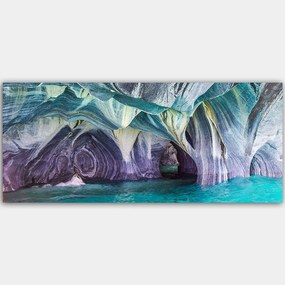 Πίνακας Καμβάς 451ERN1118 120x50cm Multi Wallity Οριζόντιοι Ξύλο, Καμβάς