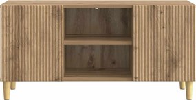 vidaXL Ντουλάπι TV 102 x 34,5 x 50 εκ. Artisan Δρυς Επεξεργασμένο Ξύλο