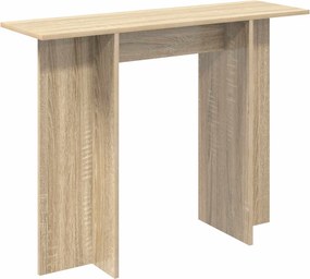 vidaXL Τραπέζι κονσόλας Sonoma Δρυς 100 x 30 x 75 εκ