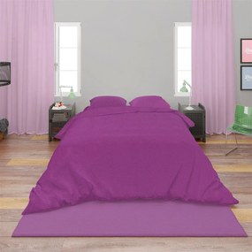 Σεντόνια Σετ 4 τεμ Βαμβακερά King Size Solid 501 240X270 Magenta DimCol