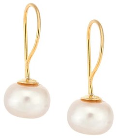 Σκουλαρίκια Senza Silver 925 Gold Plated Pink