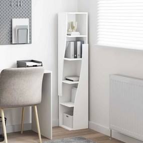 vidaXL Γωνιακό Ντουλάπι 27,5x27x140εκ Επεξεργασμένο ξύλο