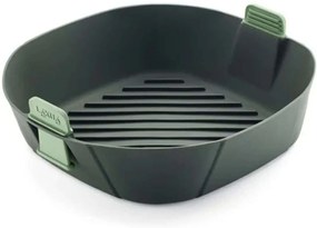 Φόρμα Σιλικόνης Για Air Fryer 887123 25x25x8,5cm Green Lékué Silicone