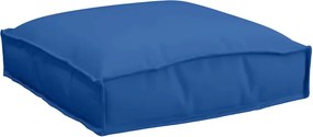 vidaXL Μαξιλάρι 4 pcs Ύφασμα Όξφορντ Βασιλικό Μπλε 40 x 40 x 8 εκ.