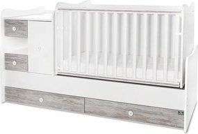 BED MINI MAXI 190/72 COLOUR WHITE/ARTWOOD NEW