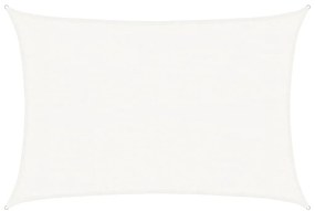 vidaXL Πανί Σκίασης Λευκό 3 x 4,5 μ. από HDPE 160 γρ./μ²