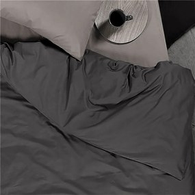 Παπλωματοθήκη Basic-22 Dark Grey Nef-Nef Μονό 160x240cm 100% Βαμβάκι