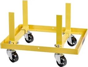 VEVOR Engine Stand 750LBS/340KG Adjustable Motor Hoist Dolly Steel with 4-Caster