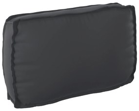 vidaXL Σετ Μαξιλαριών Πάγου 3 pcs Μαύρο 120 x 80 x 12 cm Ύφασμα Oxford