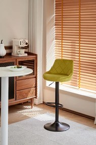 Σκαμπό μπαρ Velluto-Ladi (2) τεμάχια