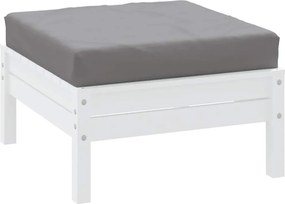 vidaXL Μαξιλάρι Παλέτας Γκρι 60x60x9,5 εκ. Ύφασμα Oxford
