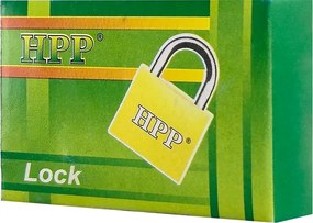 HPP λουκέτο πέταλο με κλειδί CTL-0041, 38mm, μεταλλικό
