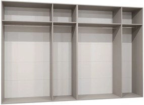 Ντουλάπα Malaga plus εξάφυλλη-Cashmere